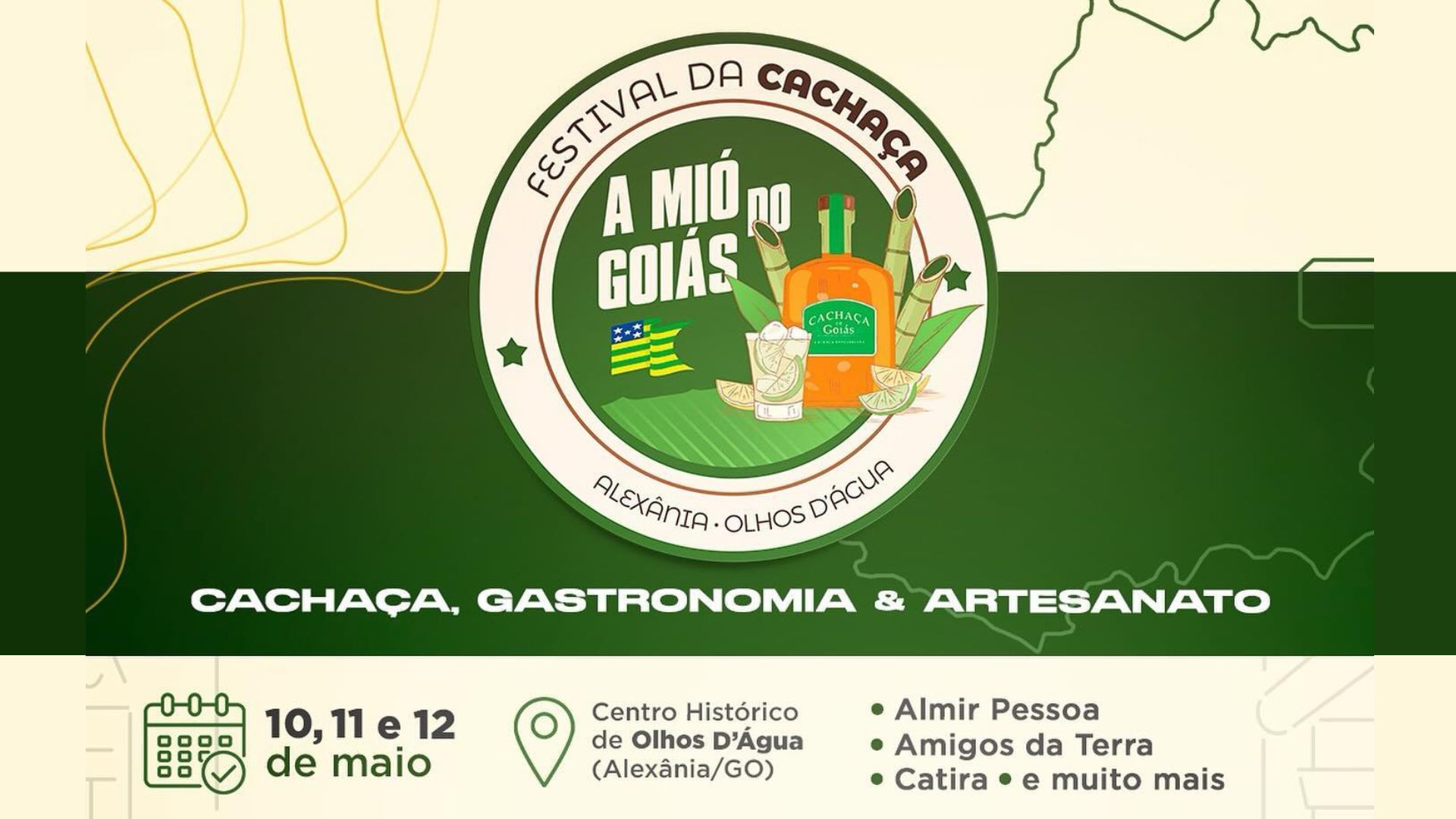 Festival da Cachaça em Olhos D'Água: Três Dias de Celebração!